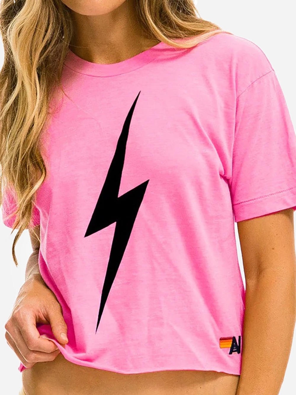Aviator Nation Bolt Boyfriend Tee